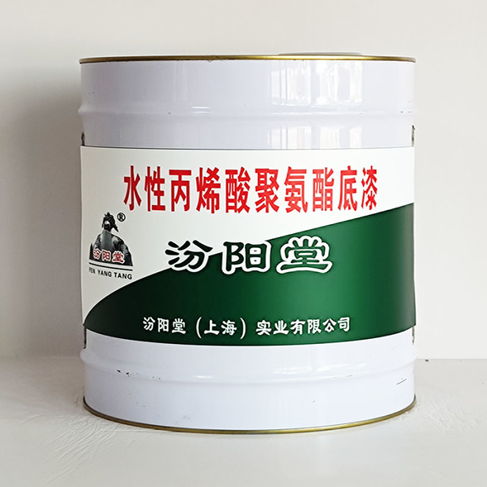水性丙烯酸聚氨酯底漆 環保涂膜科技的新星